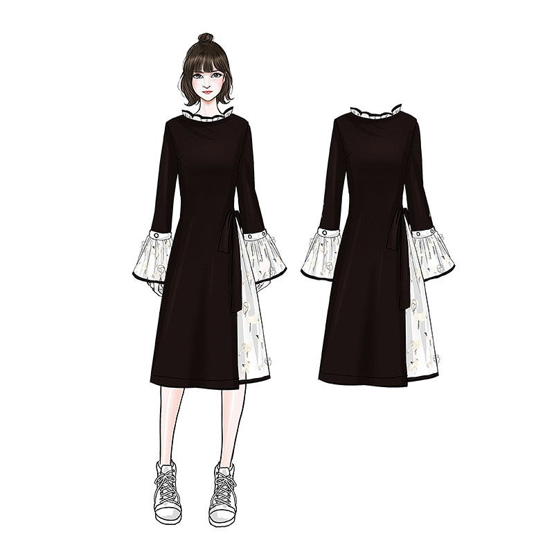 Robe grande taille femme - Ref 3236243 Image 1