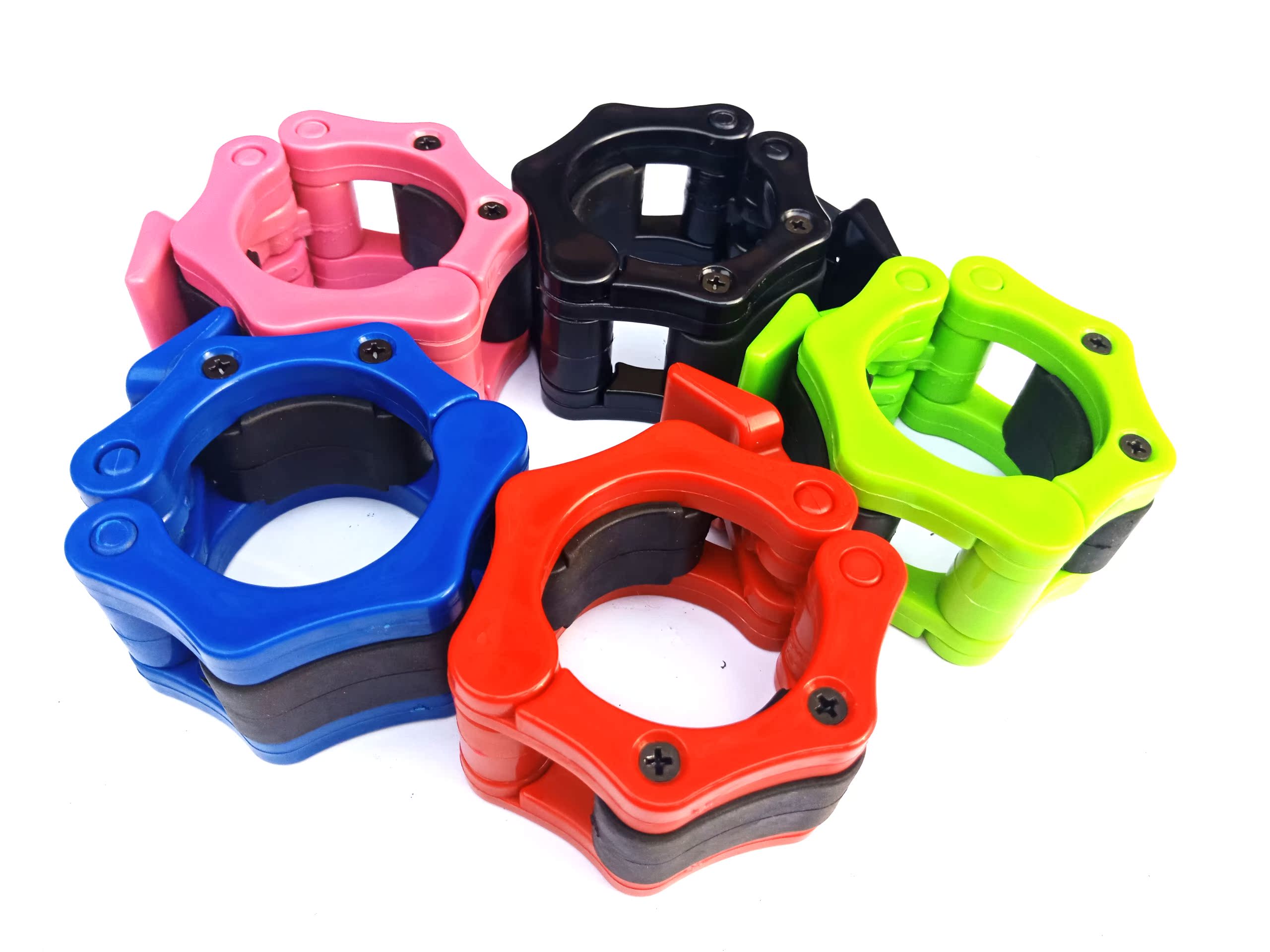 Barbell quick snap olympic rod 50 dumbbell nut Barbell rod fixing clip Retainer clip head 2 5cm lock sleeve