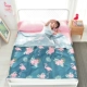 Bông du lịch qua túi ngủ bẩn Cotton in xách tay khách sạn đôi chống bẩn tấm chăn - Túi ngủ