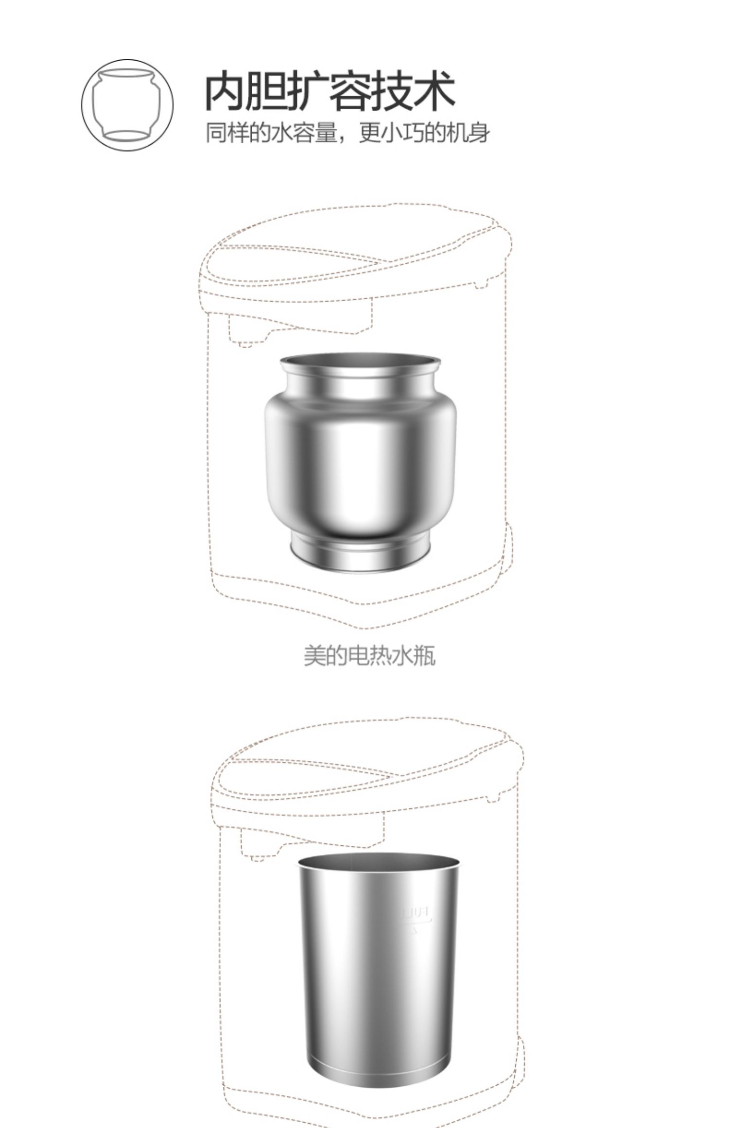 bình siêu tốc panasonic Bình điện nước nóng đẹp gia dụng dung tích lớn thông minh cách điện ấm đun nước tự động sưởi ấm bằng thép không gỉ - ấm đun nước điện ấm siêu tốc 1 lít