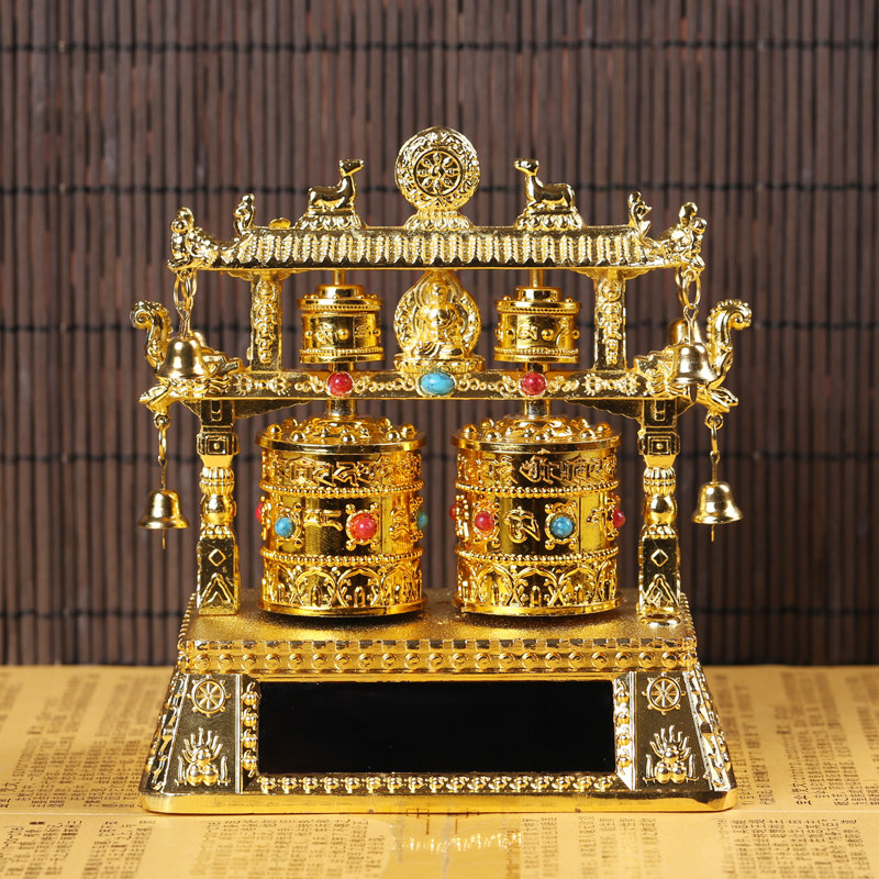 Solar on-board electric transfer cylinder swing piece four-cylinder alloy-to-wheel battery solar double-use