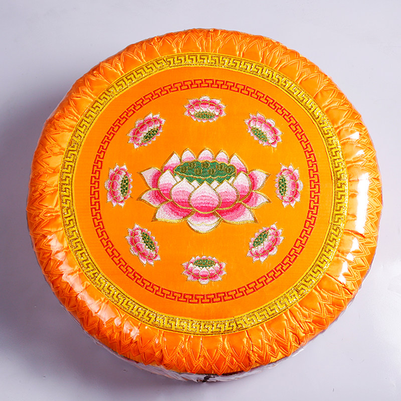 Buddha worship mat Household knock big head Lotus futon Kneeling mat Temple worship stool meditation mat Round worship mat a variety of options