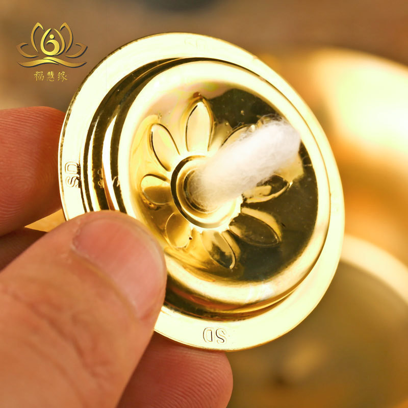 Aluminum Buddha lamp butter lamp lamp base long bright lamp oil floating oil float single sale