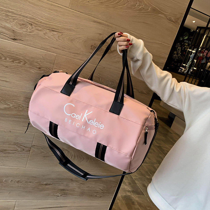 Fitness Bag Dry Wet Separation Female Hand Short Travel Bag Large Capacity Swimsuit Containing Waterproof Sports Bag 