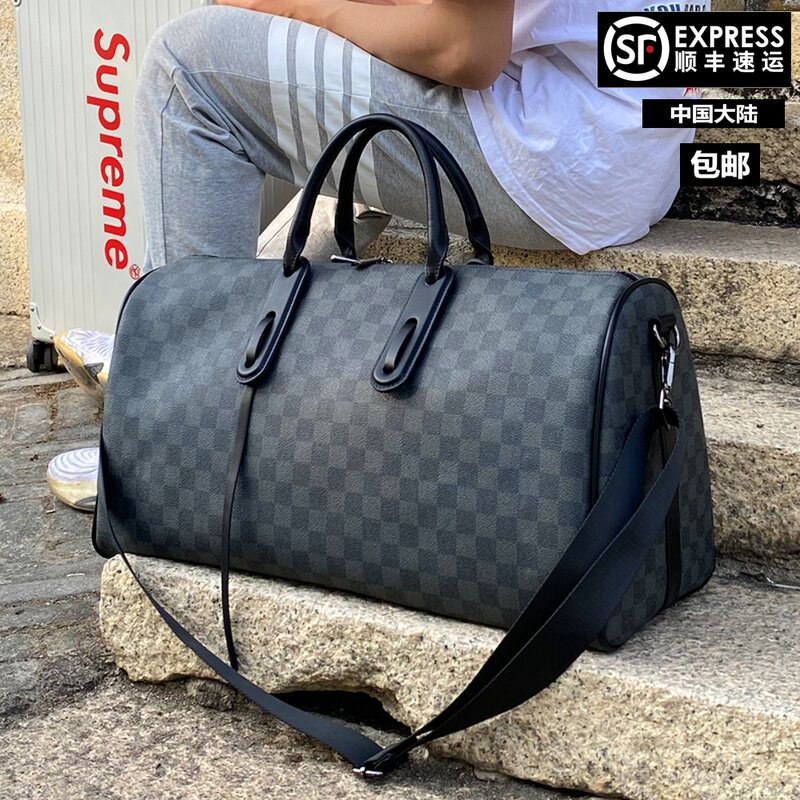 Tide Cards Carry-on Travel Bag Men Short Luggage Bags Large Capacity Tourist Check-in Bags Business Bags Business Luggage Big Bags