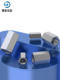 304 stainless steel thickened inner wire through joint hexagonal internal thread joint 1/81/43/81/23/42 points