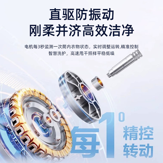 Haier EG100PRO89 direct drive variable frequency 10kg large capacity fully automatic drum washing machine ultra-thin elution