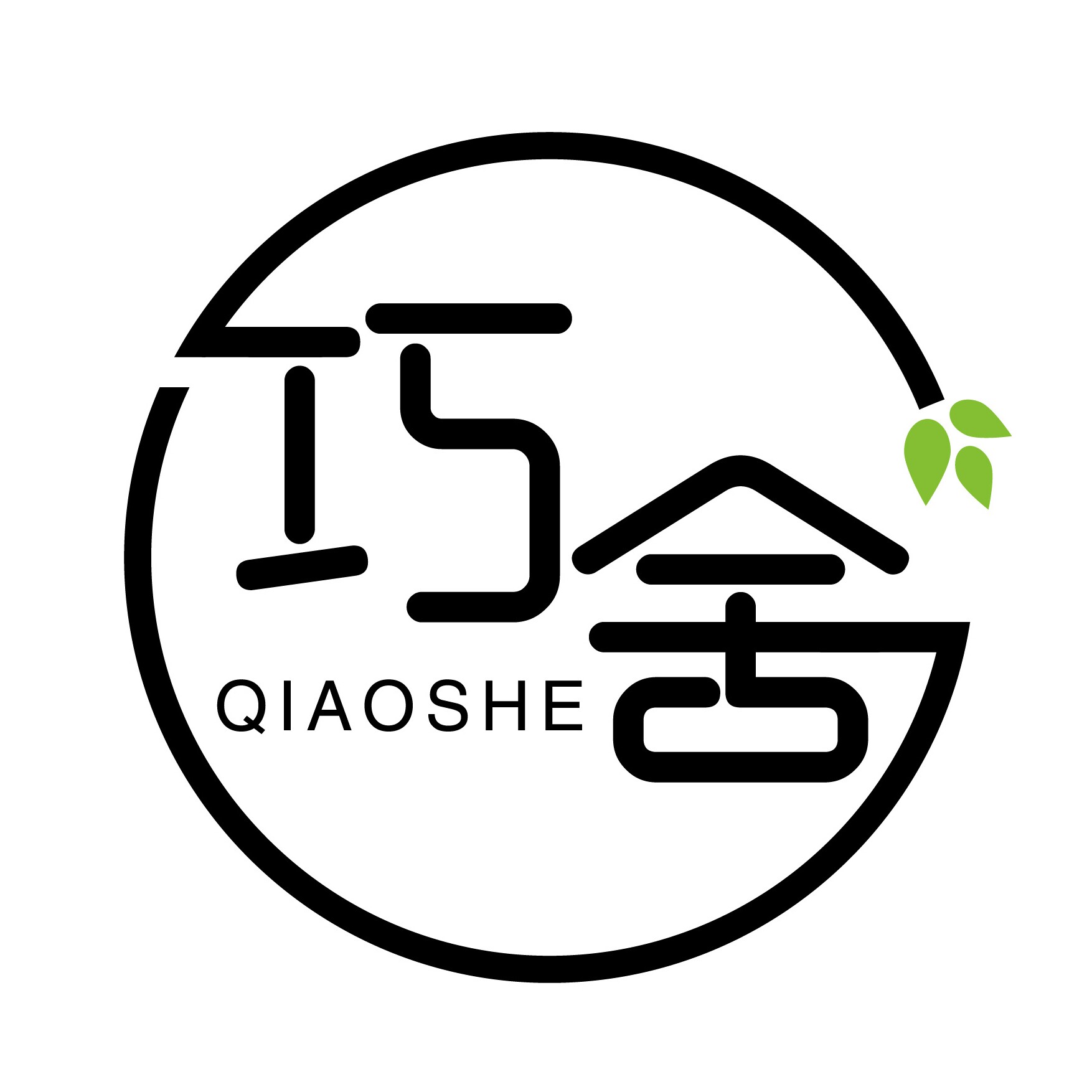 伊坊斋食品店的LOGO
