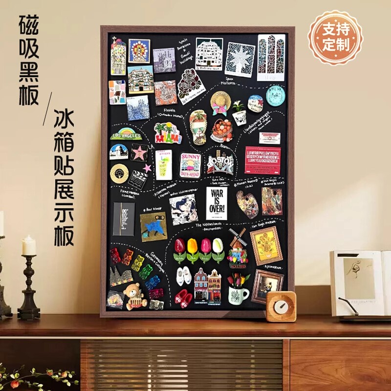 Magnetic Board, Small Blackboard, Magnetic Meter Box, Hanging Display, Storage, Refrigerator Shelf, Background Wall Board