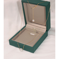 hzyeyuan925 sterling silver 18K gold simple adjustable pearl necklace feminine neck chain choker 80630