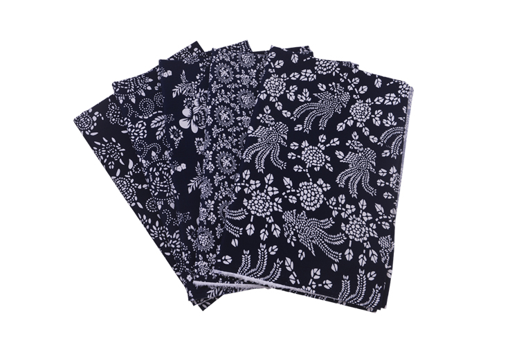 Bông cotton in vải đầu phong cách quốc gia vải xanh xử lý giải phóng mặt bằng trang trại nhà hàng khăn trải bàn vật liệu hướng dẫn vải cotton tàu