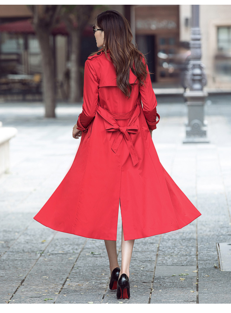Trench pour femme VERT en Polyester - Ref 3227566 Image 22
