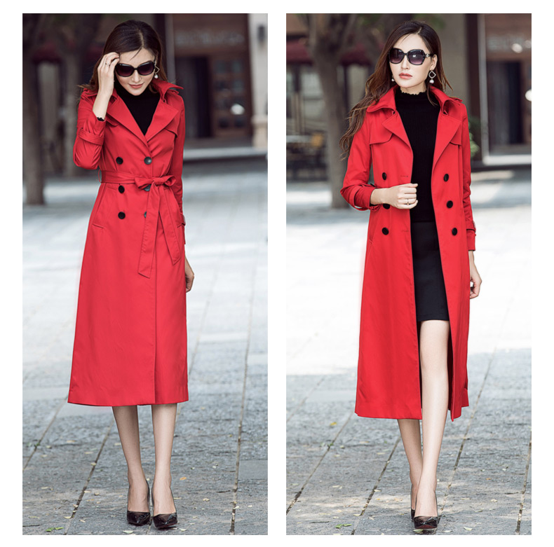 Trench pour femme VERT en Polyester - Ref 3227566 Image 21