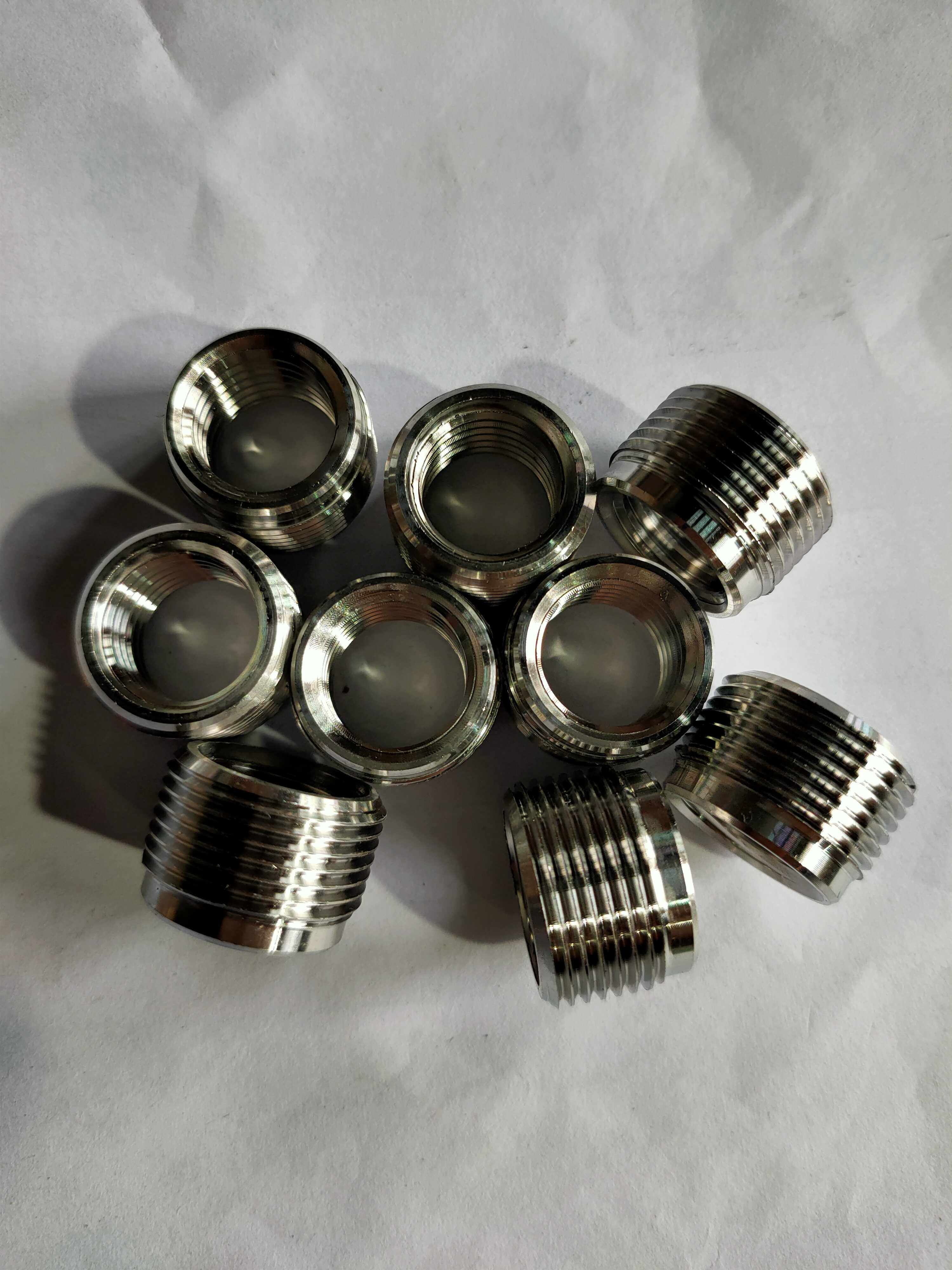 Stainless steel 304316 internal and external screw sleeve internal thread M16 external thread 24 * 1 5