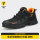 Labor protection shoes for men in winter, light work, anti-smash, anti-puncture, insulated safety shoes, old protection with steel plate, high-top model LT