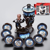  Automatic tea set Office meeting set Household lazy teapot Enterprise company annual meeting gift gift box