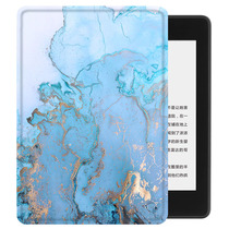 Golden Blue Marble Amazon kindle Protective Cover paperwhite4 E-Book kpw4 Shell Creative Handheld