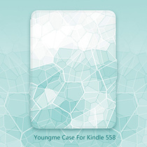 Fresh water pattern kindle starter version protective cover dormant kindle558 holster shell reading light gull shell