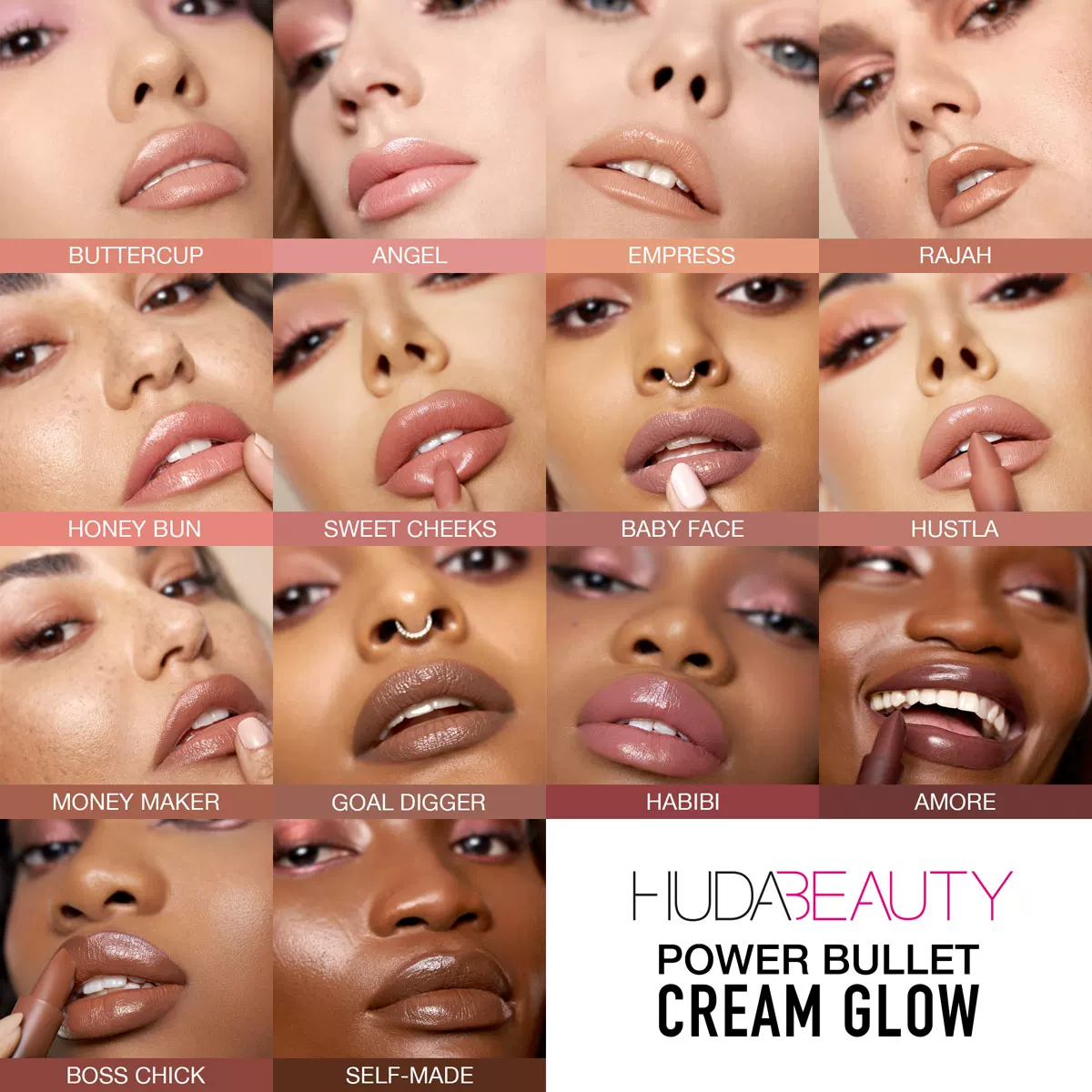Хайтхао ▼ помада Hudabeauty мощная пуля противомасляная помада Baby Face/Money Maker