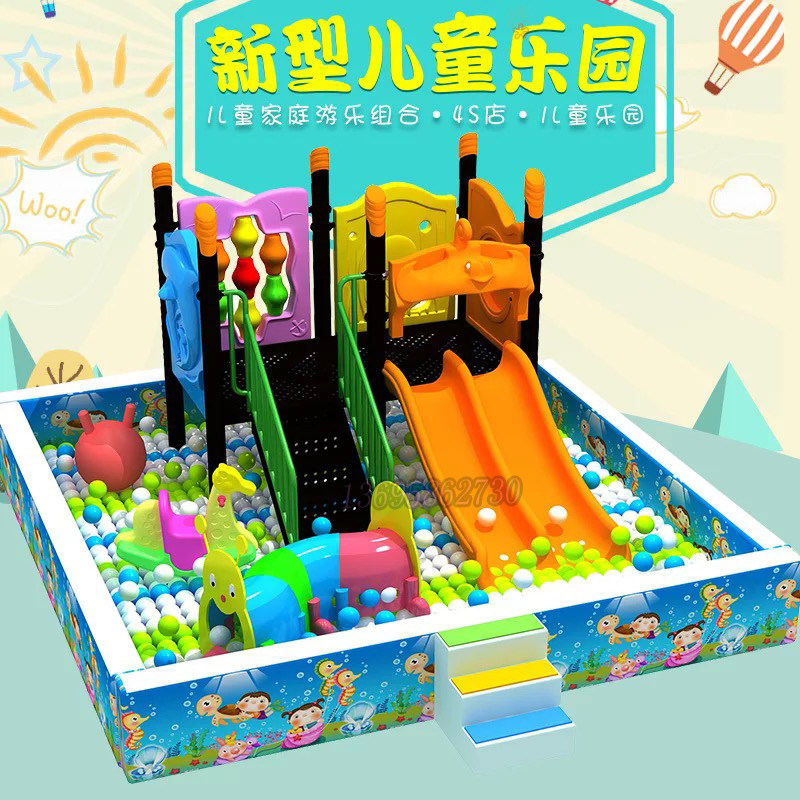 Kindergarten Software Marine Ball Pool Playground Indoor Small Children Orchestra Home Early Education Soft Bag Sand Pool Fence