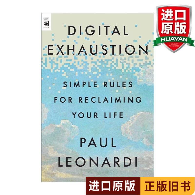 Digital Exhaustion English Original Version Digital Exhaustion: Simple Rules for Reshaping Your Life P Digital Exhaustion English Original Version Digital Exhaustion: Simple Rules for Reshaping Your Life P