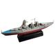 Aircraft carrier assembly model battleship submarine assembly ship small scale plastic children's handmade toys