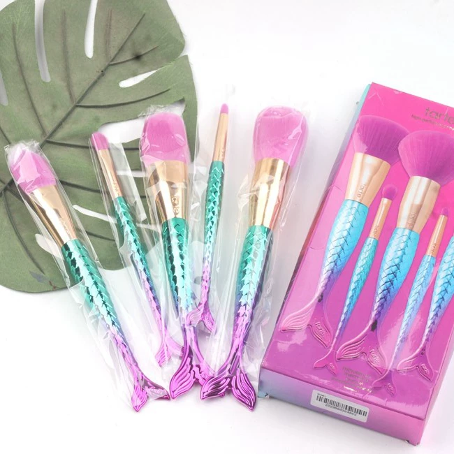 Набор из 5 кистей для макияжа TARTE Mermaid Limited