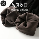 Демисезонные штаны, бархатные удерживающие тепло джинсы с начесом, свободный крой