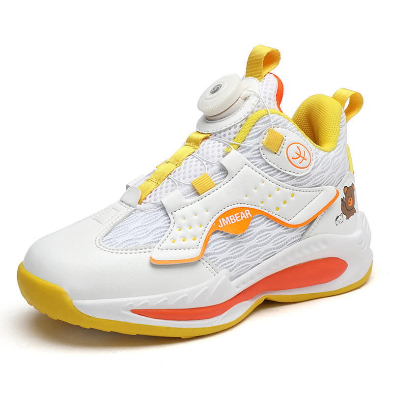 Children professional sneakers men's and women's basketball shoes CUHK Lightweight Breathable Ball Type Training Shoes Boy Screwed sneakers