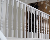 Gull and rabbit stair column pull trough beech wood paint red oak open paint solid wood stair column household