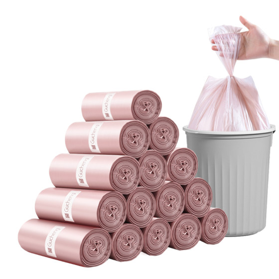 垃圾袋加厚家用手提中号塑料袋大号一次性背心黑色厨房垃圾袋