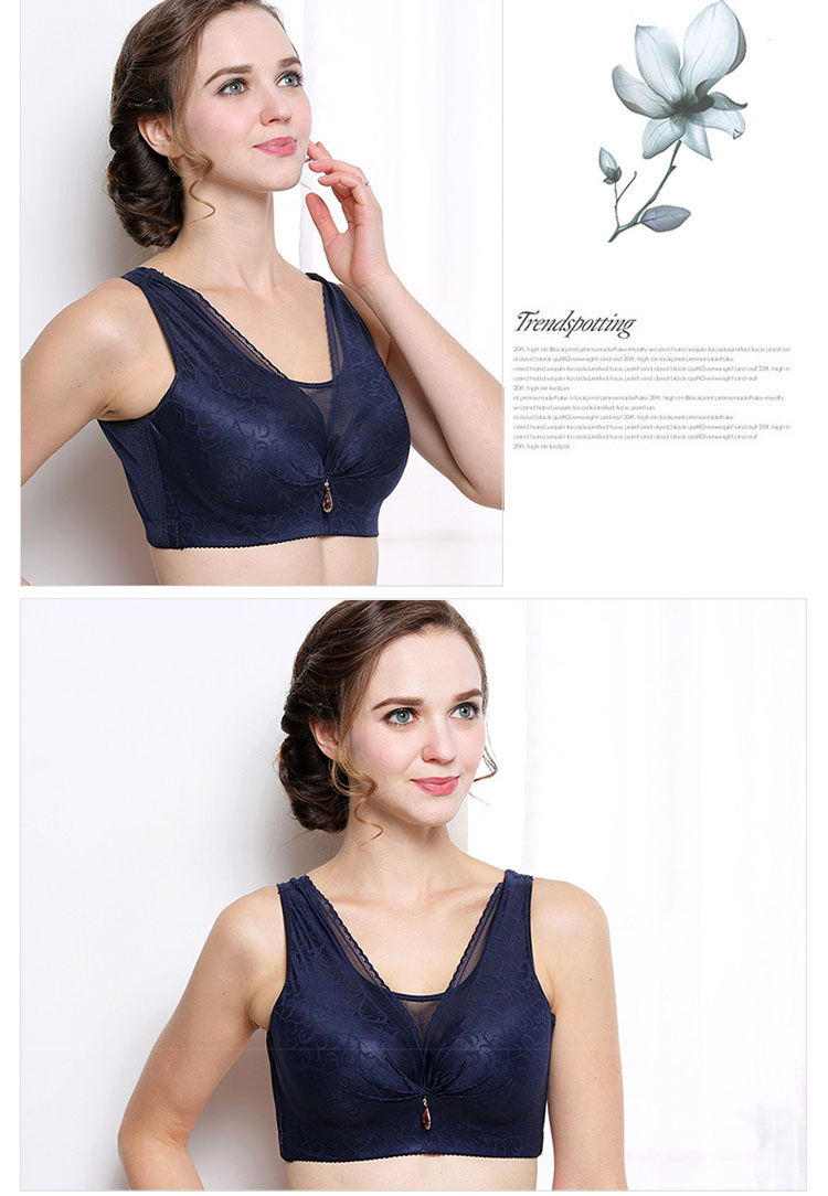 XL bra đồ lót chất béo mm200 pounds phần mỏng cup bra lớn tập hợp chất béo nữ niyi full cup IO8 áo lót học sinh