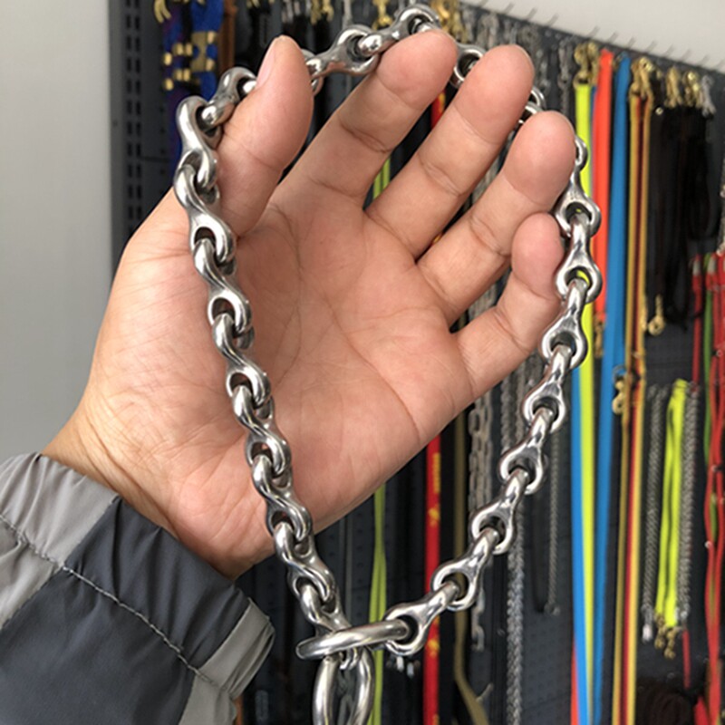 Special dog collar for medium and large dogs 5mm thick keel pet collar dog chain horse dog German Shepherd Golden Retriever Doberman P chain