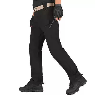 Summer IX7 instructor tactical pants Men's slim-fit quick-drying tactical army fan pants Outdoor overalls straight training pants