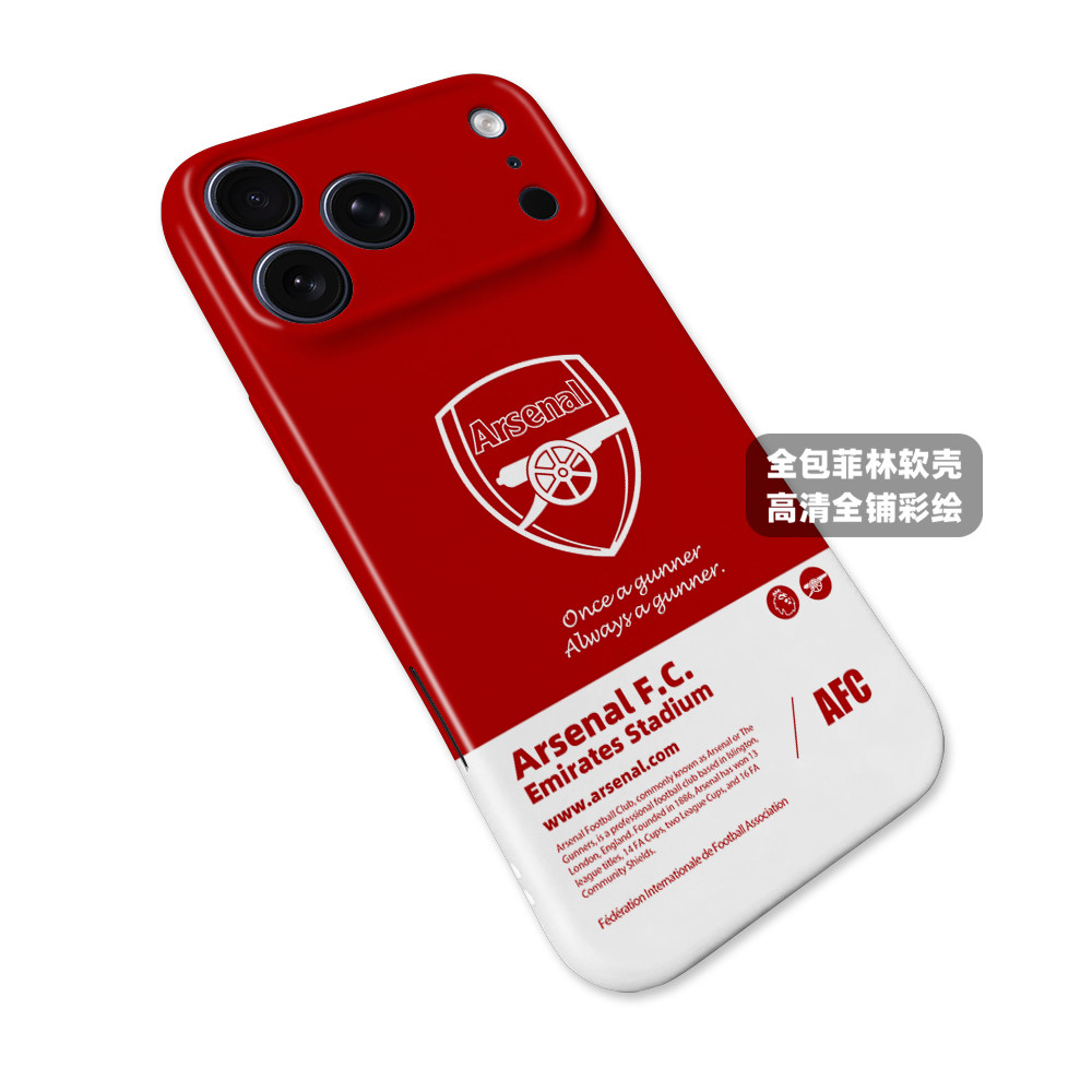 Arsenal Football Club Stadium Design 21 iPhone Case