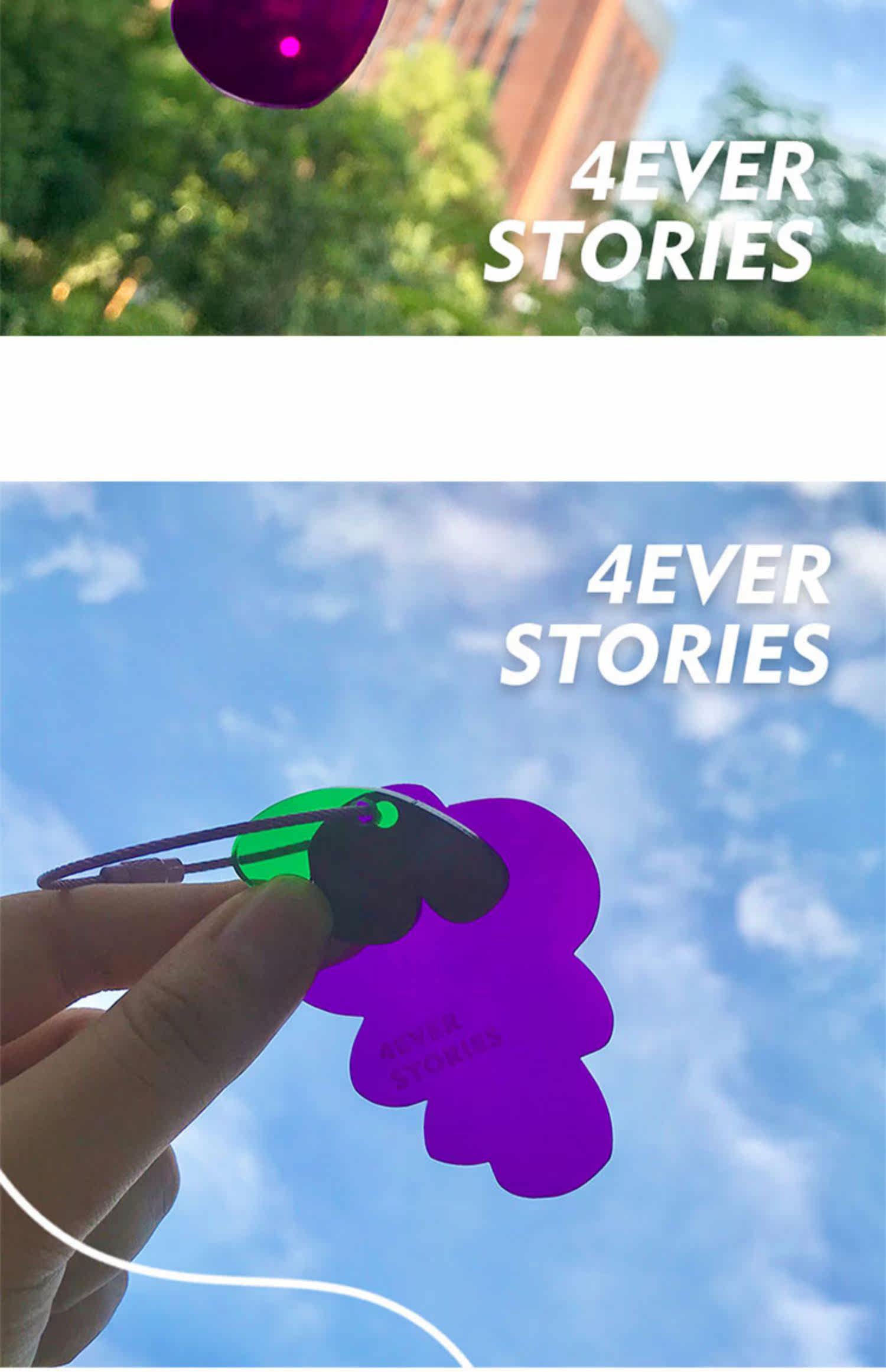 Брелок 4ever stories | purple系列 多肉葡萄 钥匙扣耳机扣包挂
