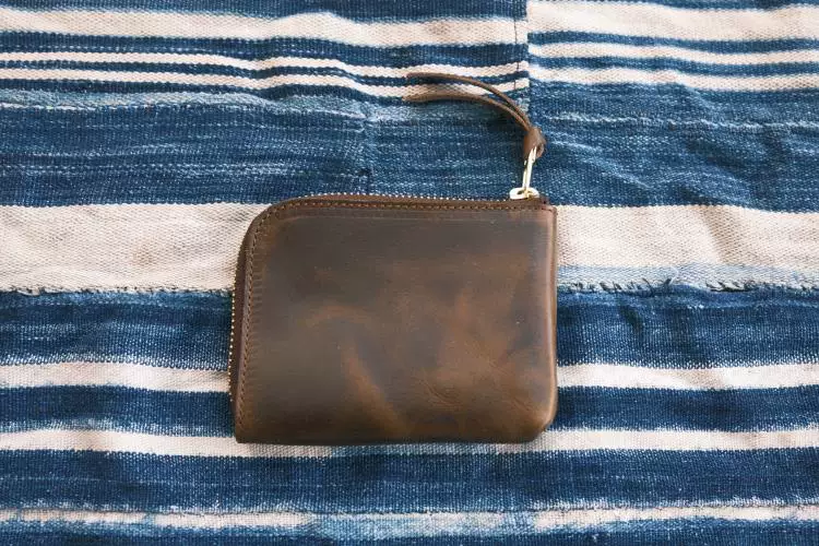 HDK (Haijue) Horween 3-е поколение портативный кошелек, карточные сумки, ретро удача монета пропуск