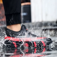 Giày đi mưa nam thời trang Hàn Quốc bộ giày lười chân giày Chef giày câu cá thể thao cá tính hoang dã giày thấp không thấm nước giày ủng đi mưa