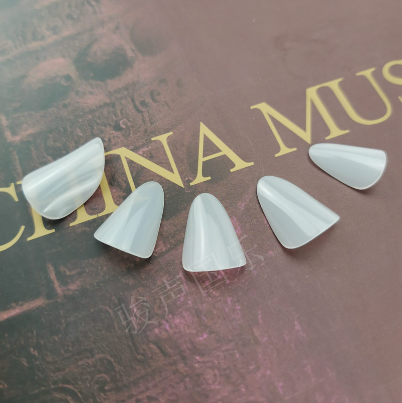 Nylon Pipa Nail Pure Hand Polished Solo Grade White Nylon Professional Class Play