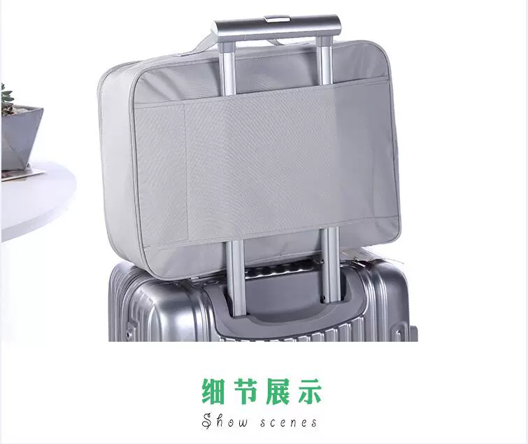 Túi du lịch đường dài công suất lớn xách tay carry-on túi hành lý túi có thể được thiết lập rod túi du lịch ở nước ngoài nội trú túi