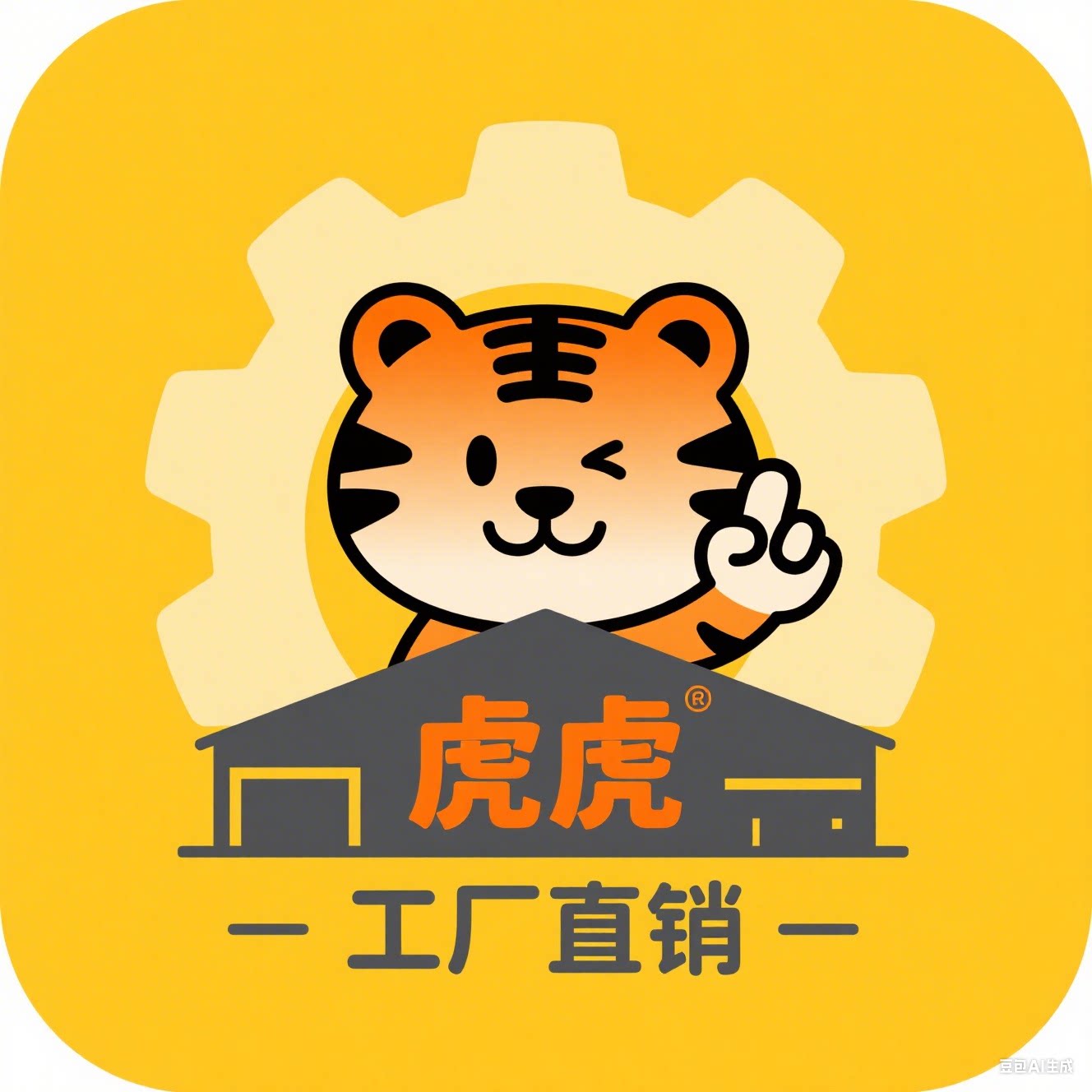 虎虎抖音严选的LOGO