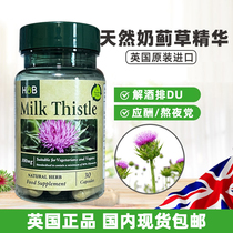 Spotted British HB NATURE‘S GARDEN Stay up late 30 milk thistle capsules