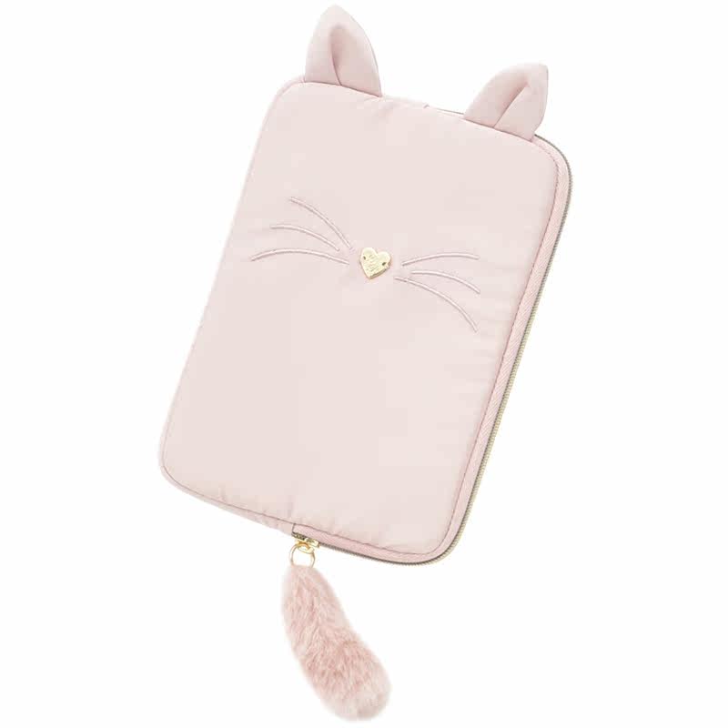 Japan GP official website ins wind cute kitten soft and lightweight portable small bag cat ear coin purse super cute