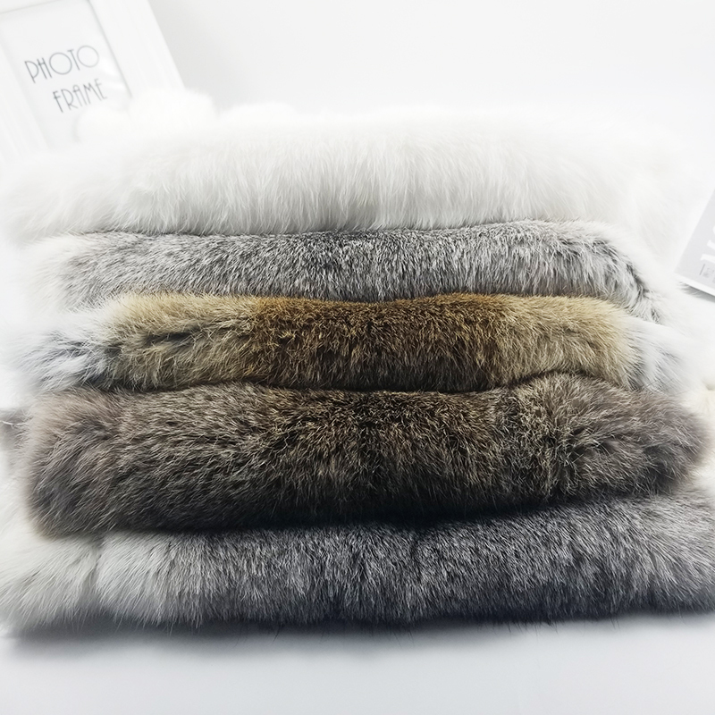 Whole Piece of Natural Rabbit Fur, Domestic Rabbit and Rex Rabbit Fur Raw Material, Knee Pads, Seat Cushions, Handmade DIY Accessories, Old Rabbit Skin