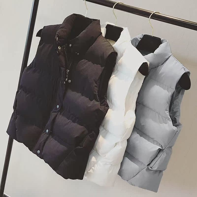[Hạn chế, chụp ảnh 69] Áo vest cotton rộng rãi nữ đại học gió Hàn Quốc phiên bản áo ngắn ulzzang bộ đồ mặc nhà mùa hè