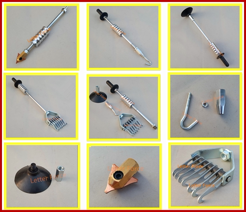 Automotive Form Shaping Machine Repair Machine Sheet Metal Pull Hammer Welding Gun Multi-Grip Pull Hook Manual Suction Cup Instrumental Accessories