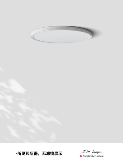 归根护眼吸顶灯全光谱儿童房灯具主卧灯高级感书房卧室灯现代简约