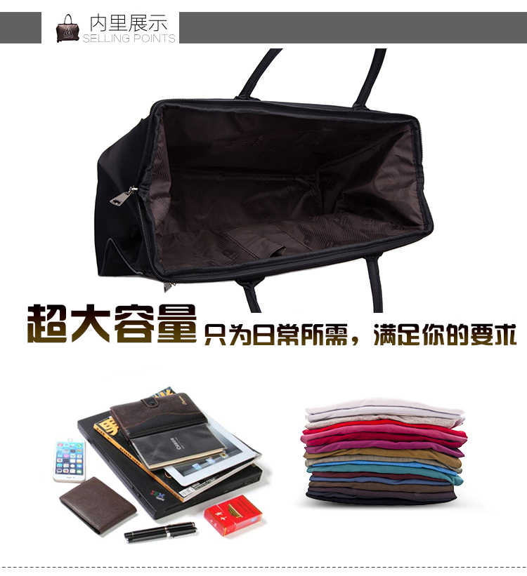 Thời trang túi du lịch nữ xách tay Hàn Quốc túi duffel khoảng cách ngắn công suất lớn nhẹ đơn giản túi thể dục khoảng cách ngắn túi nội trú túi vải du lịch nữ