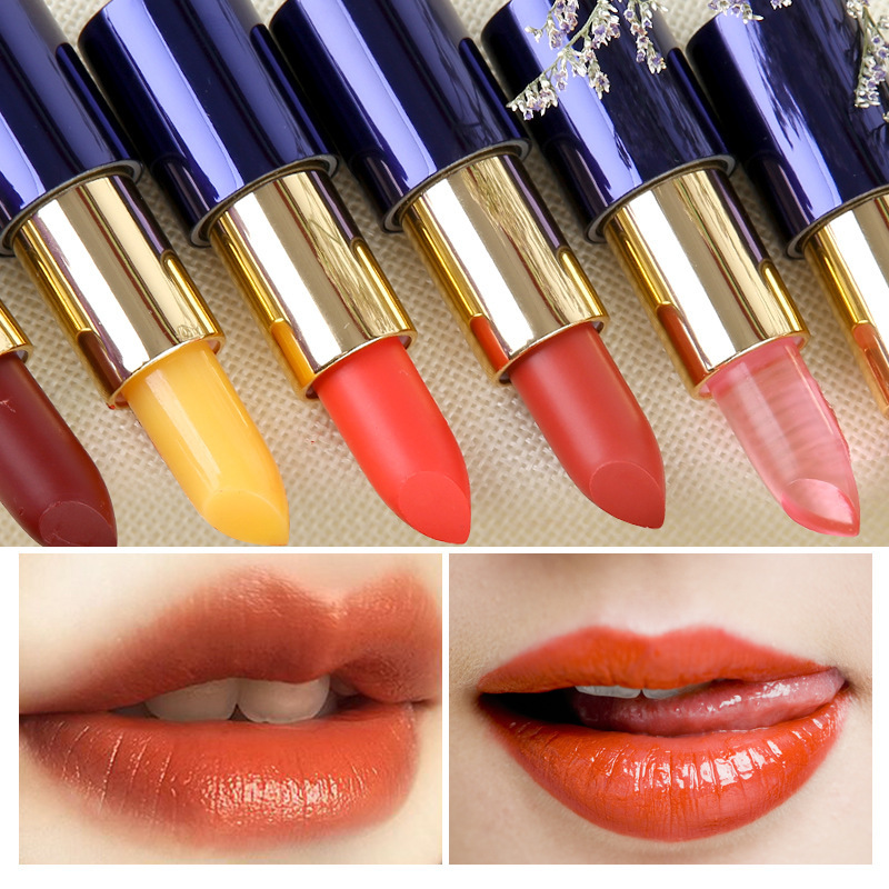 VLONCA Veronica Carotene Mate Carotene Sculpture Not Easy to Lose Lipstick Young Mei Ruinzhen Micronica