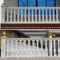 Roman column mold Balcony guardrail model Building exterior wall railing Villa cement cast-in-place fence column European style